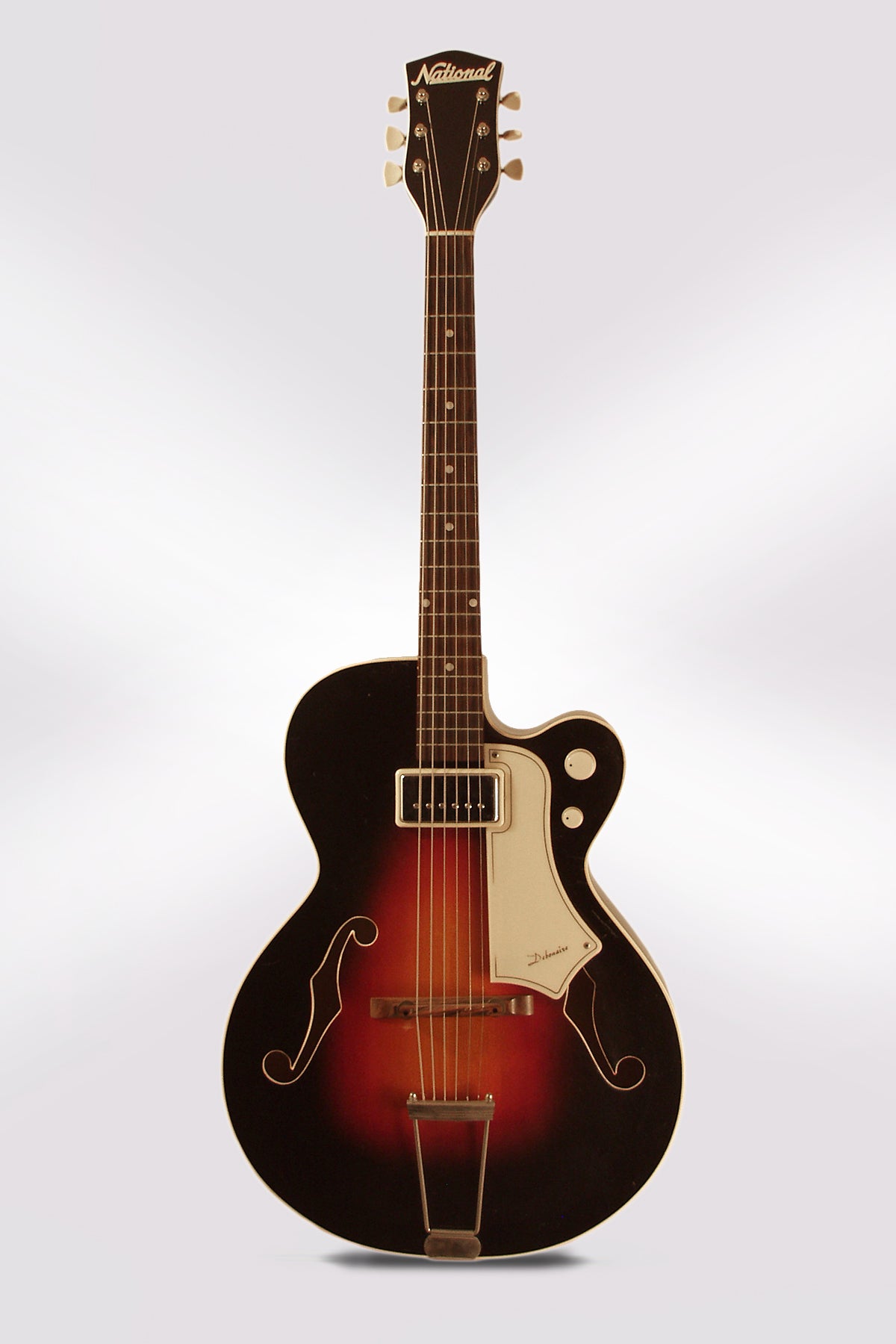 National Model 1107 Debonaire Arch Top Hollow Body Electric Guitar (1955)
