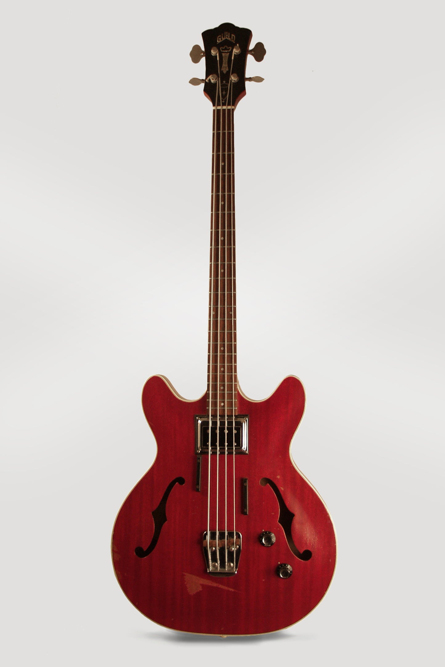 Guild Starfire Bass Semi-Hollow Body Electric Bass Guitar (1967)