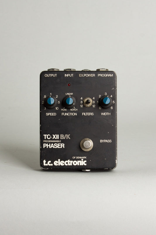 T.C. Electronic TCXII B/K Programmable Phaser Phaser Effect (1980s)