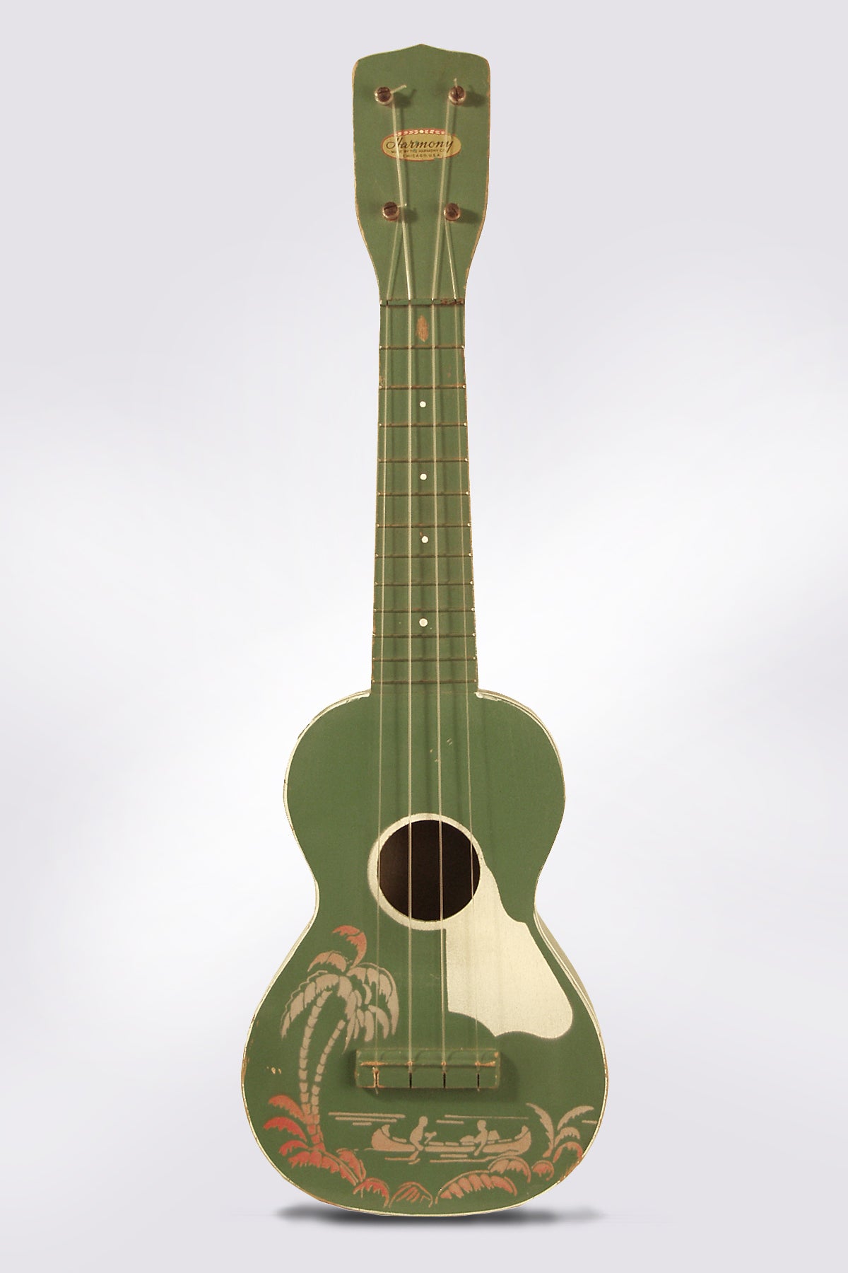 Harmony Palm Tree Soprano Ukulele (1940's)