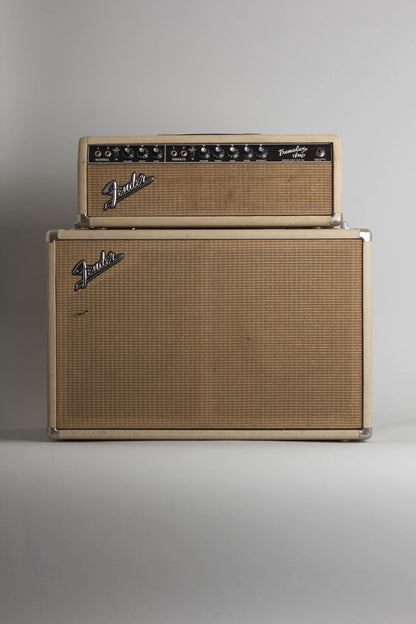 Fender Tremolux AA763 w/Larry Rodgers Reproduction 2x10 Cabinet Piggyback Tube Amplifier (1964)