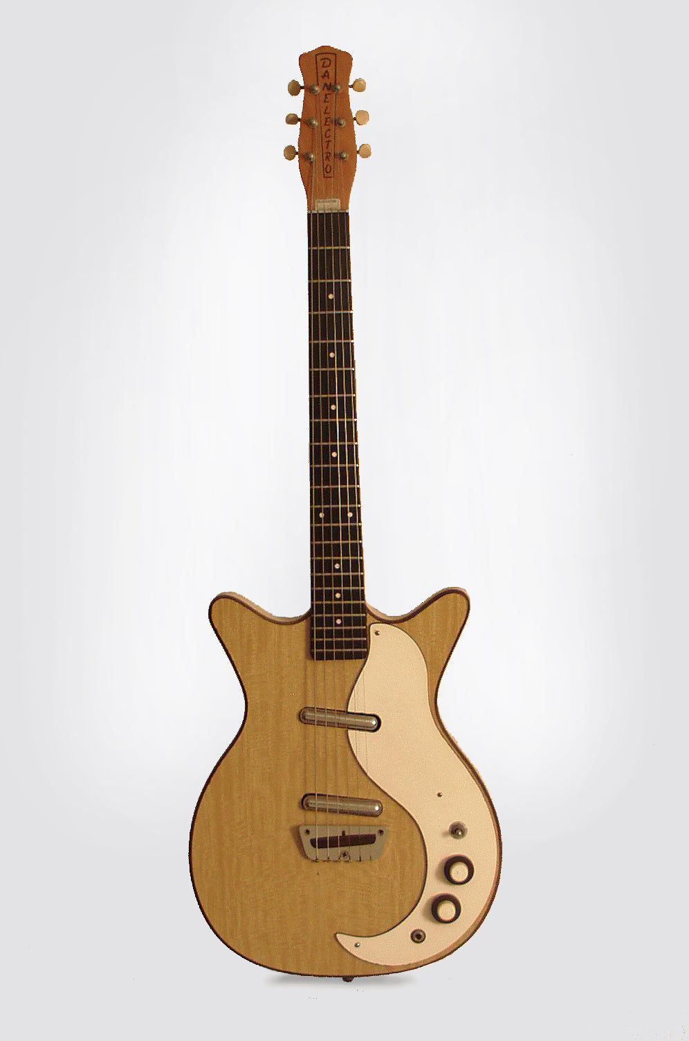 Danelectro Standard Model 5025 Semi-Hollow Body Electric Guitar (1960)