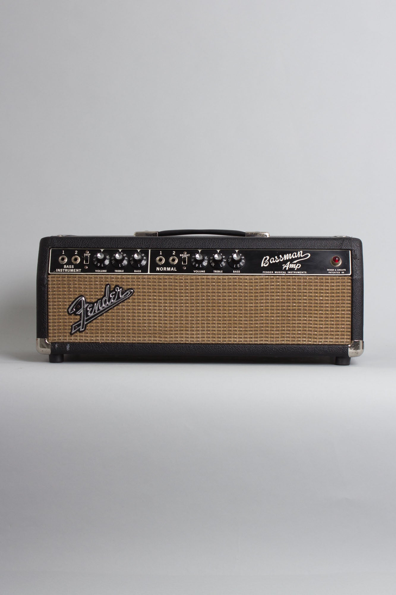 Fender Bassman AB165 Tube Head Bass Amplifier (1967) – RetroFret