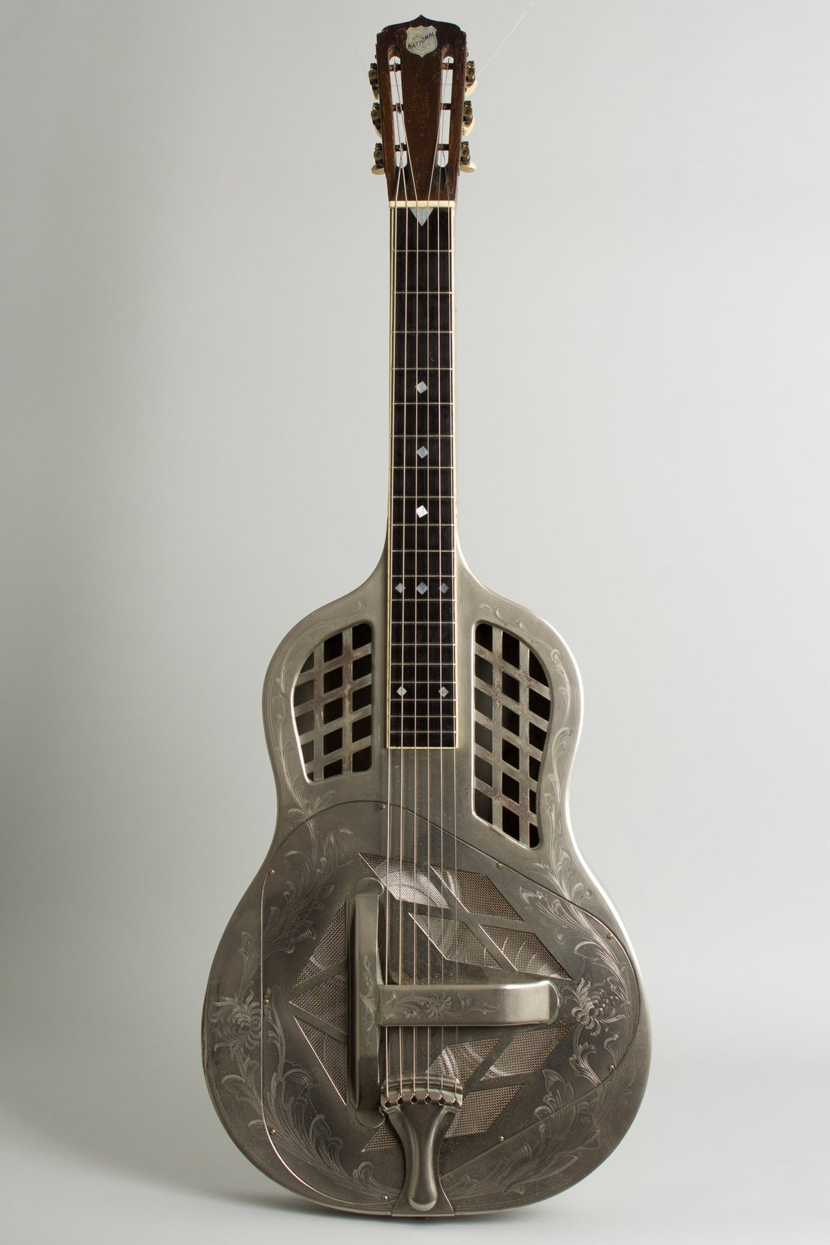 National Style 4 Tricone Squareneck Resophonic Guitar (1928)