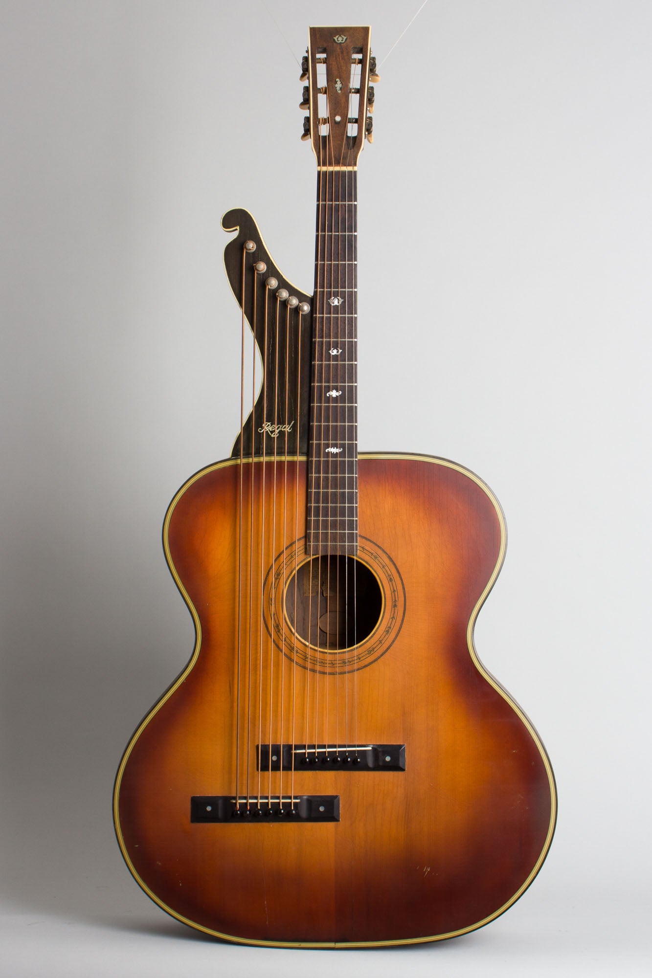 Wulschner Regal Contra Bass Harp Guitar (1900)