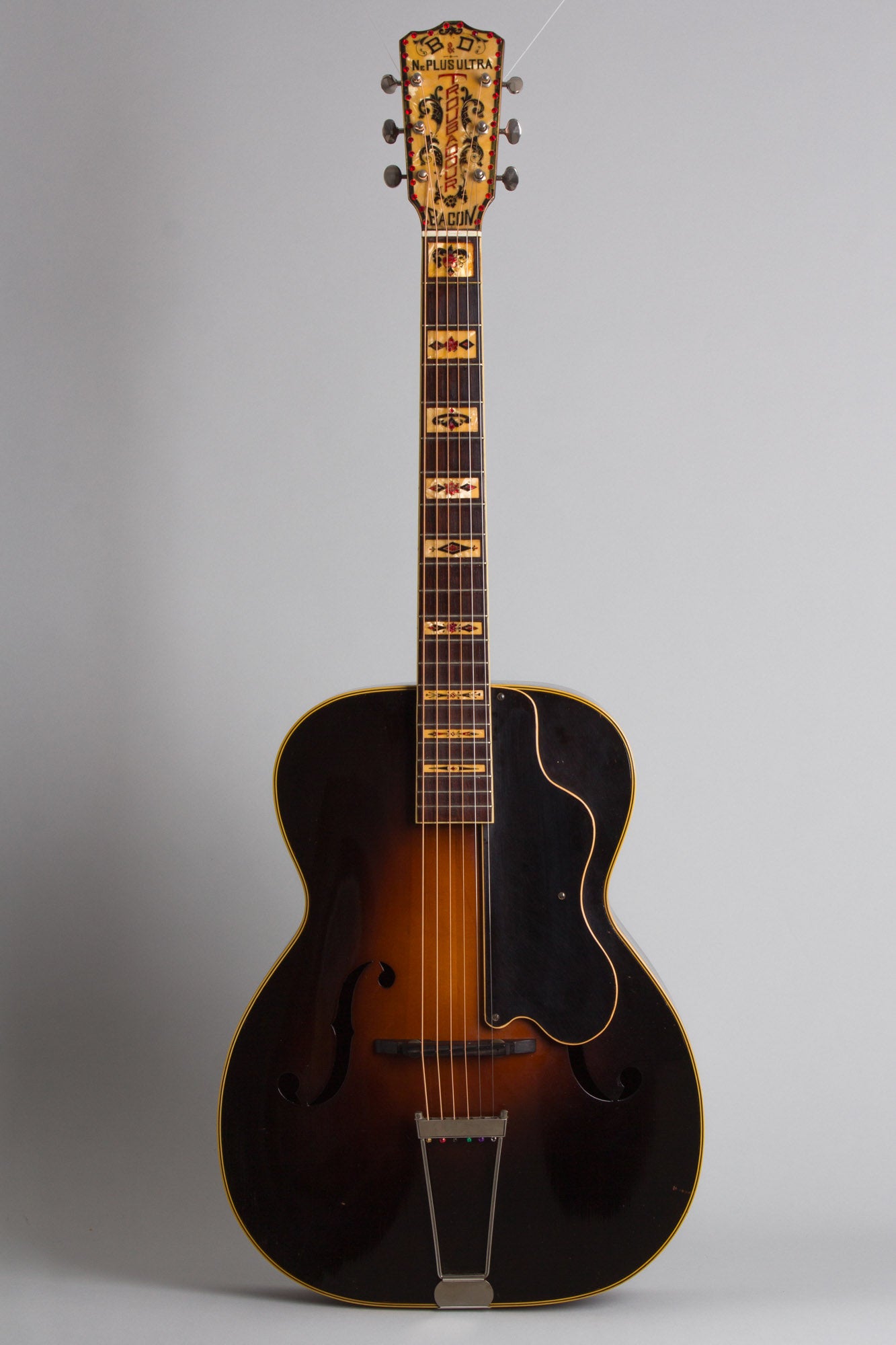 Bacon & Day Ne Plus Ultra Troubadour Model 2M Arch Top Acoustic Guitar (1934)