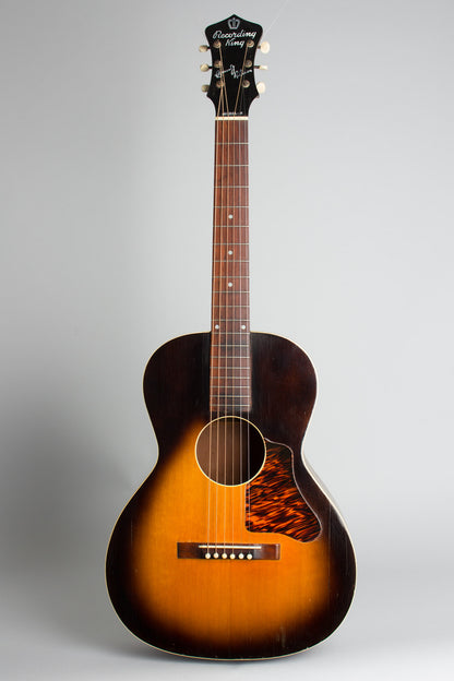 Gibson Recording King Carson Robison Model K Flat Top Acoustic Guitar (1938)