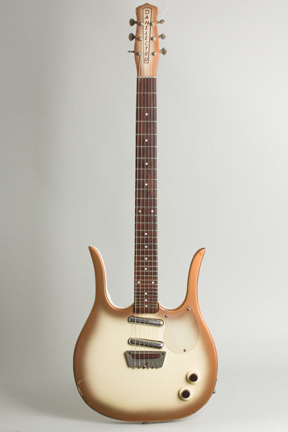 Danelectro Longhorn Guitarlin Model 4123 Semi-Hollow Body Electric Guitar (1965)