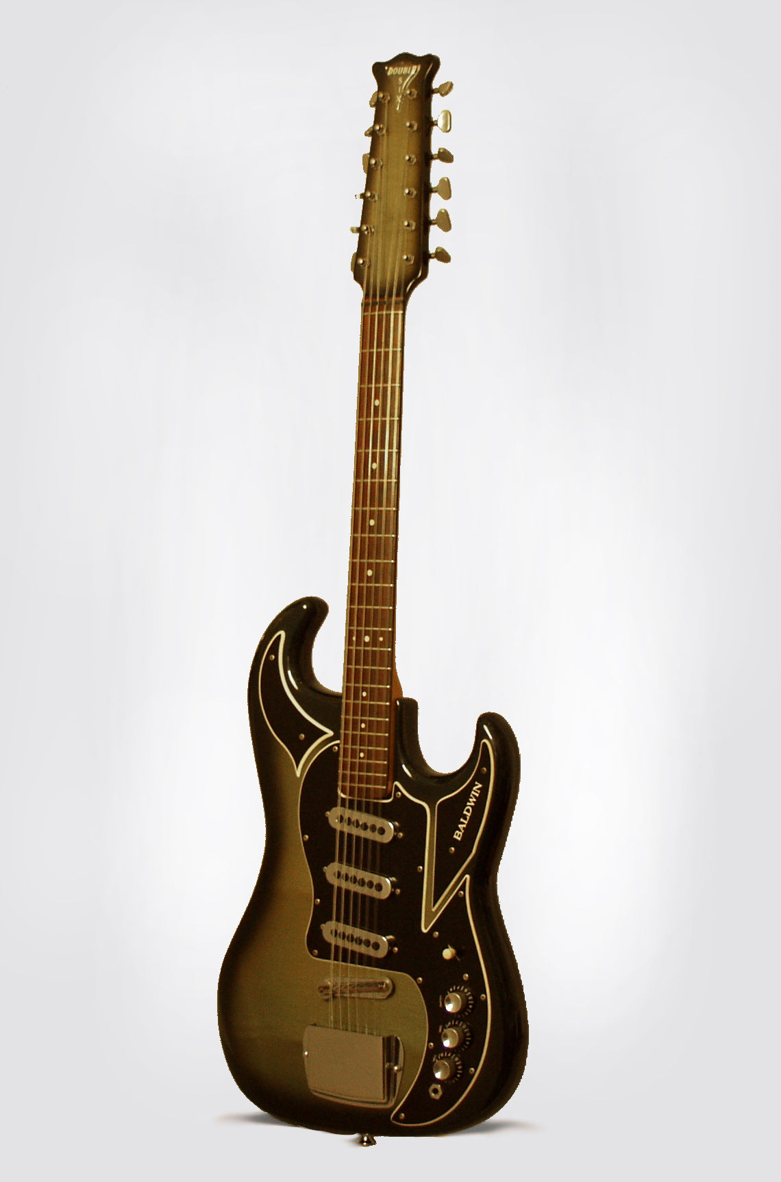 Baldwin - Burns Double Six 12 String Solid Body Electric Guitar (1965)