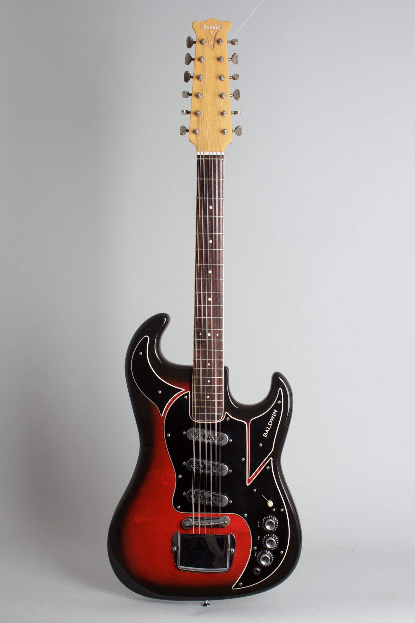 Baldwin - Burns Double Six 12 String Solid Body Electric Guitar (1967)