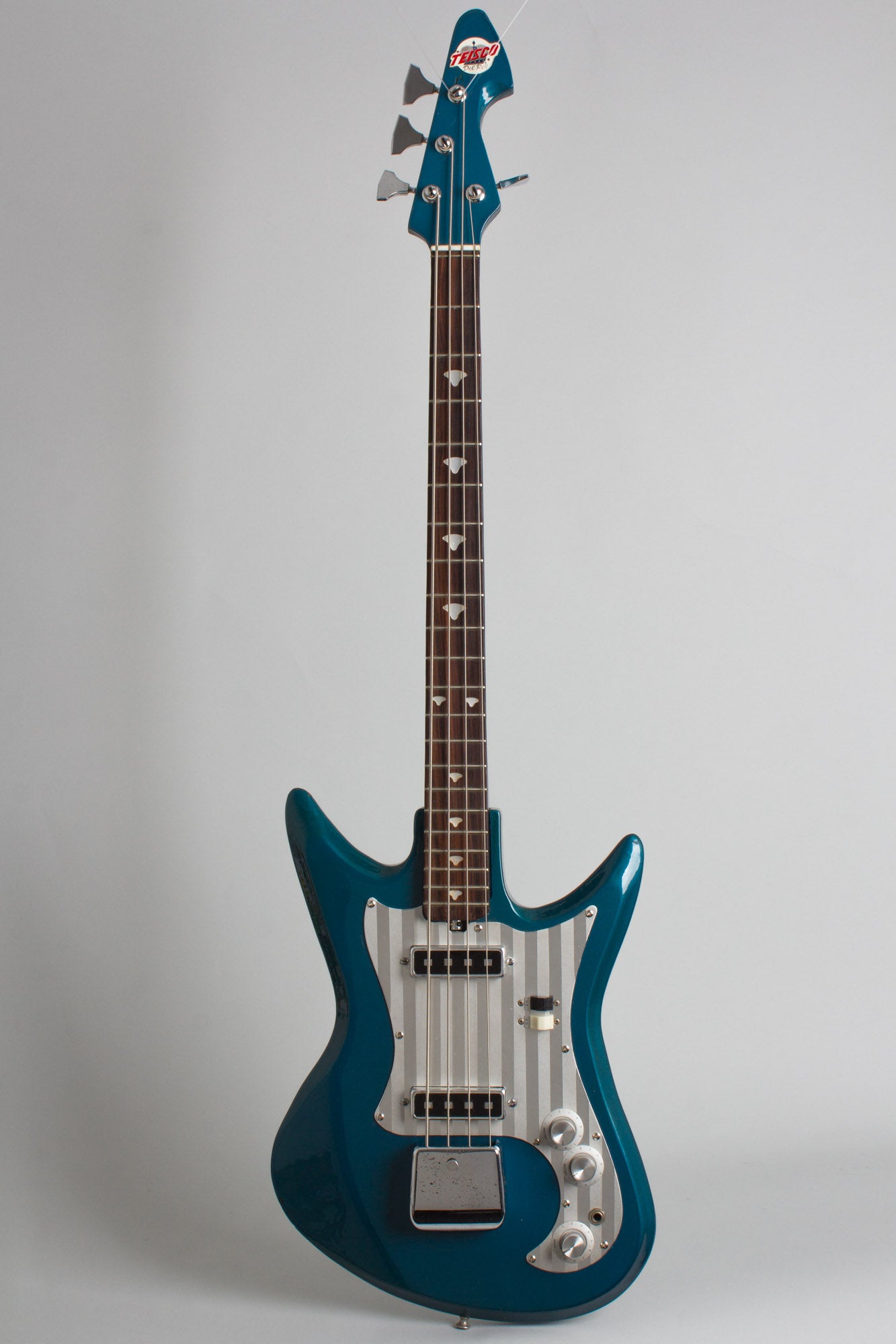Teisco EB-220 Solid Body Electric Bass Guitar (1966)