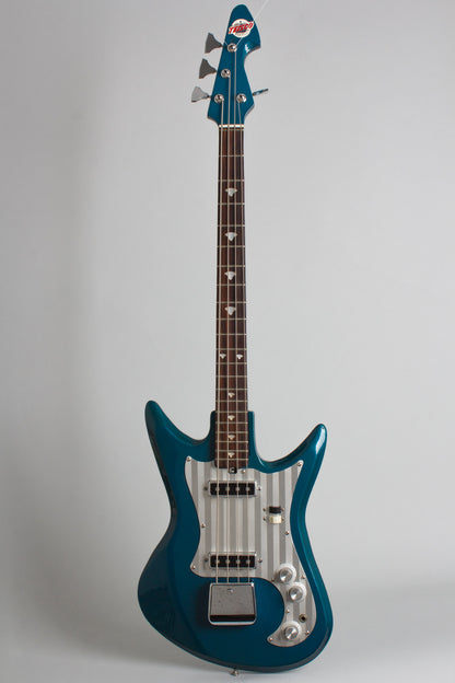 Teisco EB-220 Solid Body Electric Bass Guitar (1966)