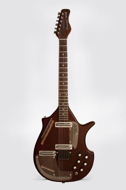 Danelectro Coral Sitar Semi-Hollow Body Electric Guitar (1968)