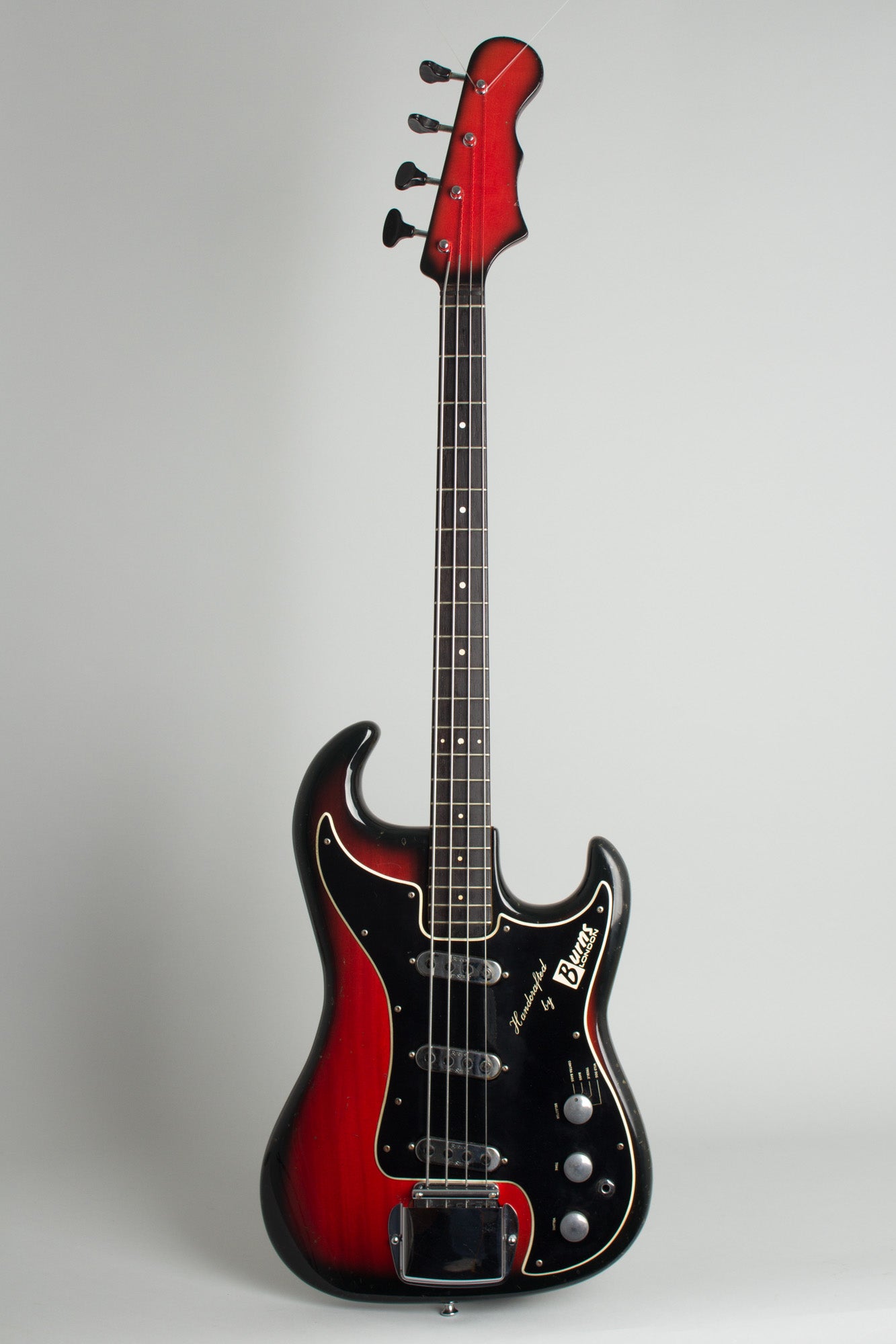 Burns Jazz Bass Solid Body Electric Bass Guitar (1965)