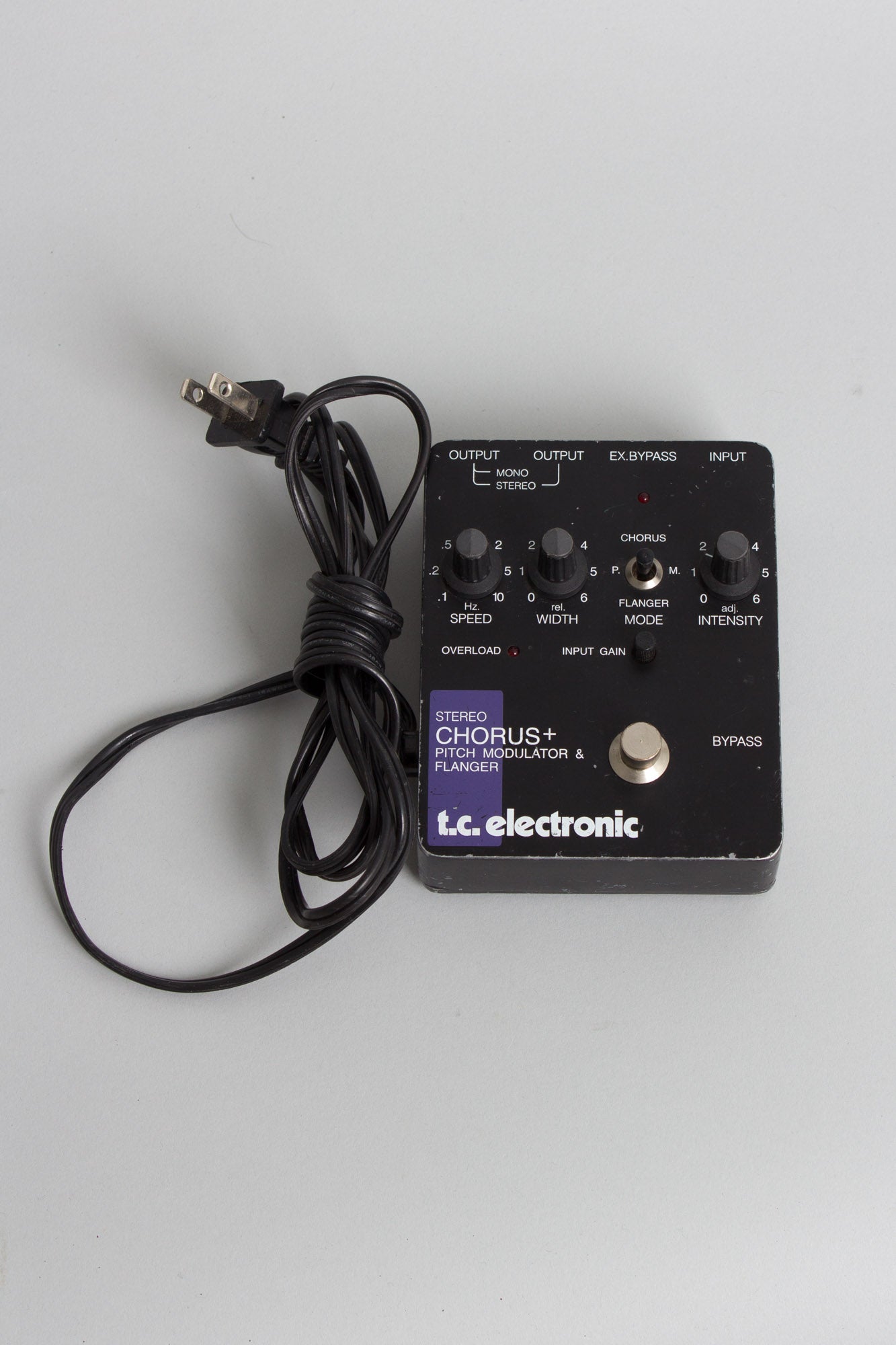 T.C. Electronic Stereo Chorus + Pitch Modulator & Flanger Chorus Effect (1990)