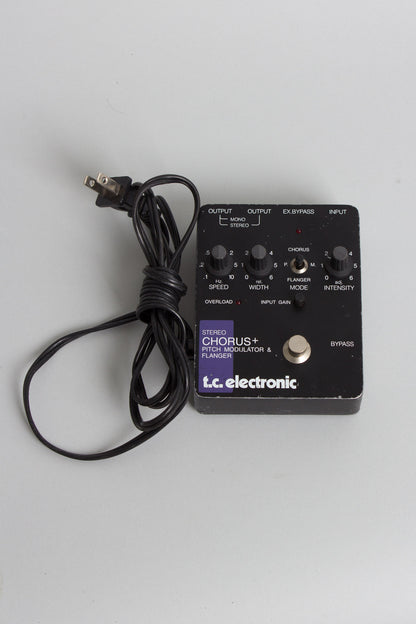 T.C. Electronic Stereo Chorus + Pitch Modulator & Flanger Chorus Effect (1990)