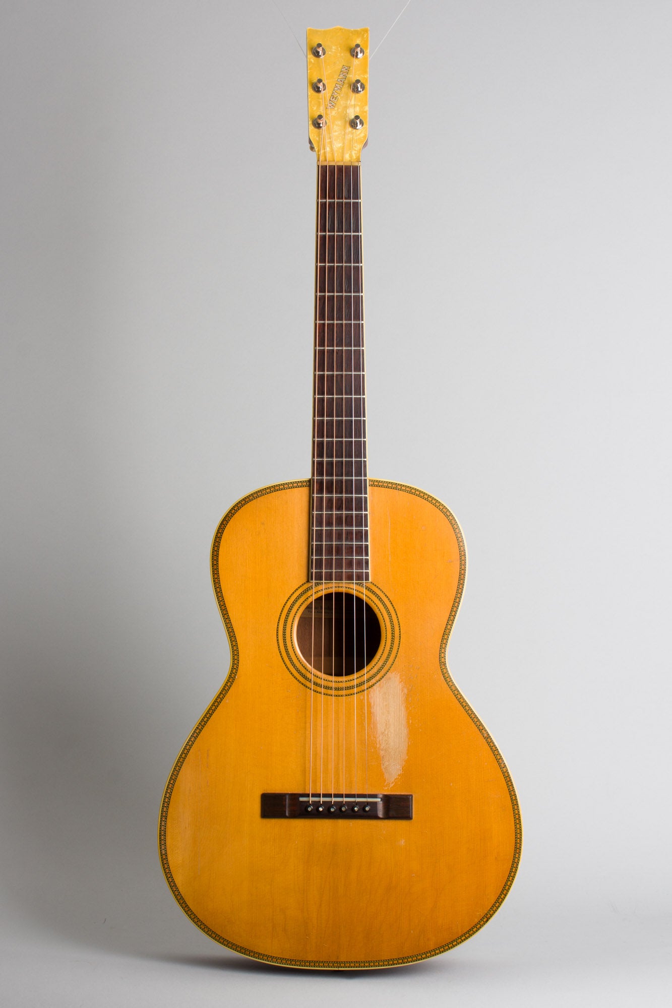 Weymann Jimmie Rodgers Model 890 Flat Top Acoustic Guitar (1932)