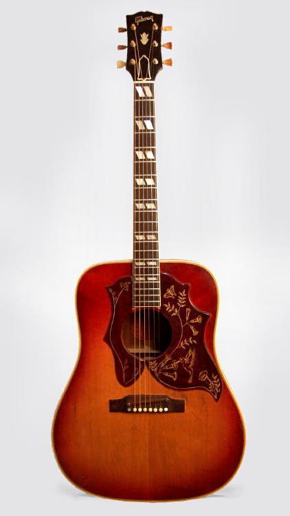 Gibson Hummingbird Flat Top Acoustic Guitar (1961)