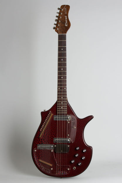 Danelectro Coral Vincent Bell Sitar Semi-Hollow Body Electric Guitar (1967)