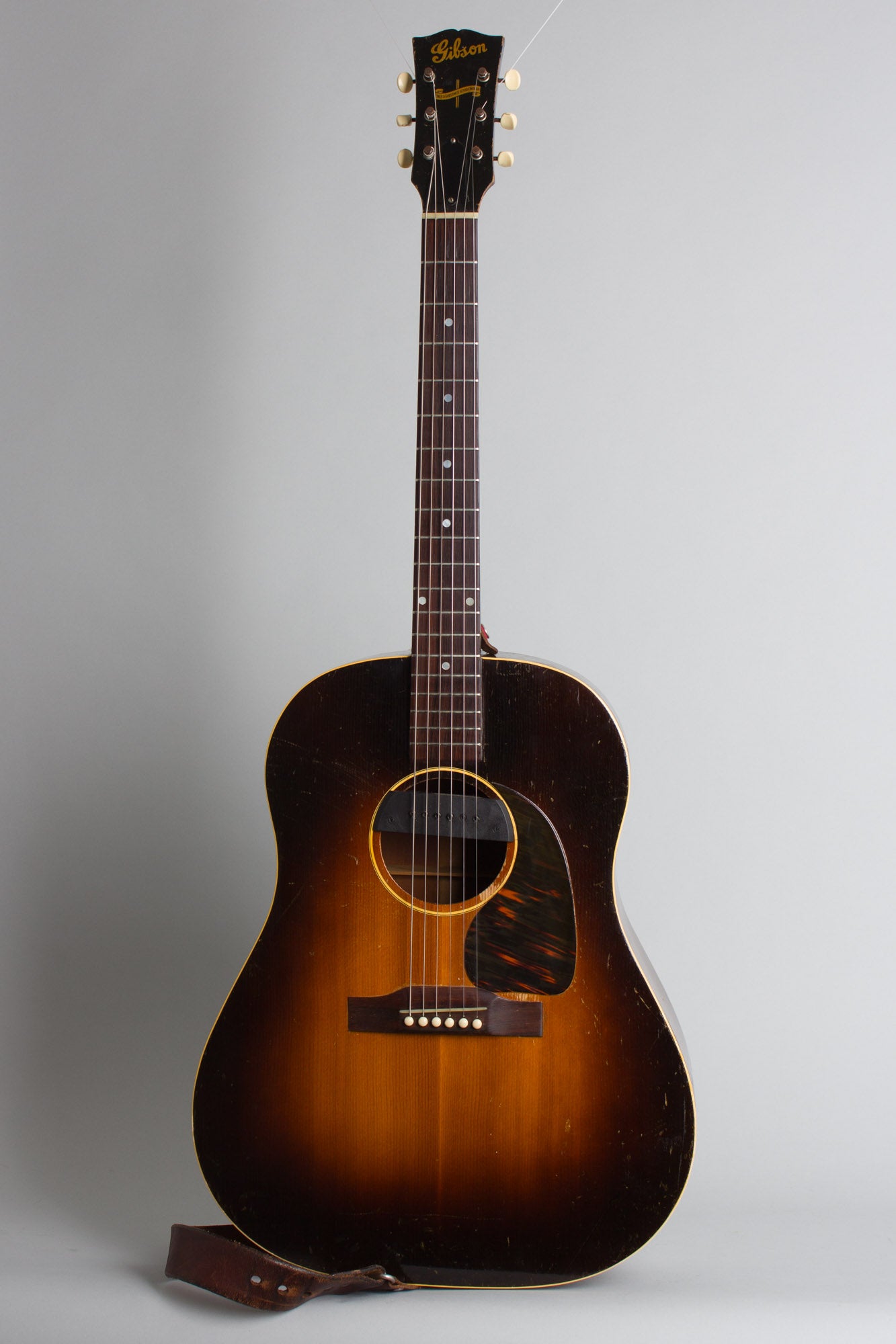 Gibson J-45 Banner Owned and Used by Jeff Tweedy of Wilco Flat Top Acoustic Guitar (1945)