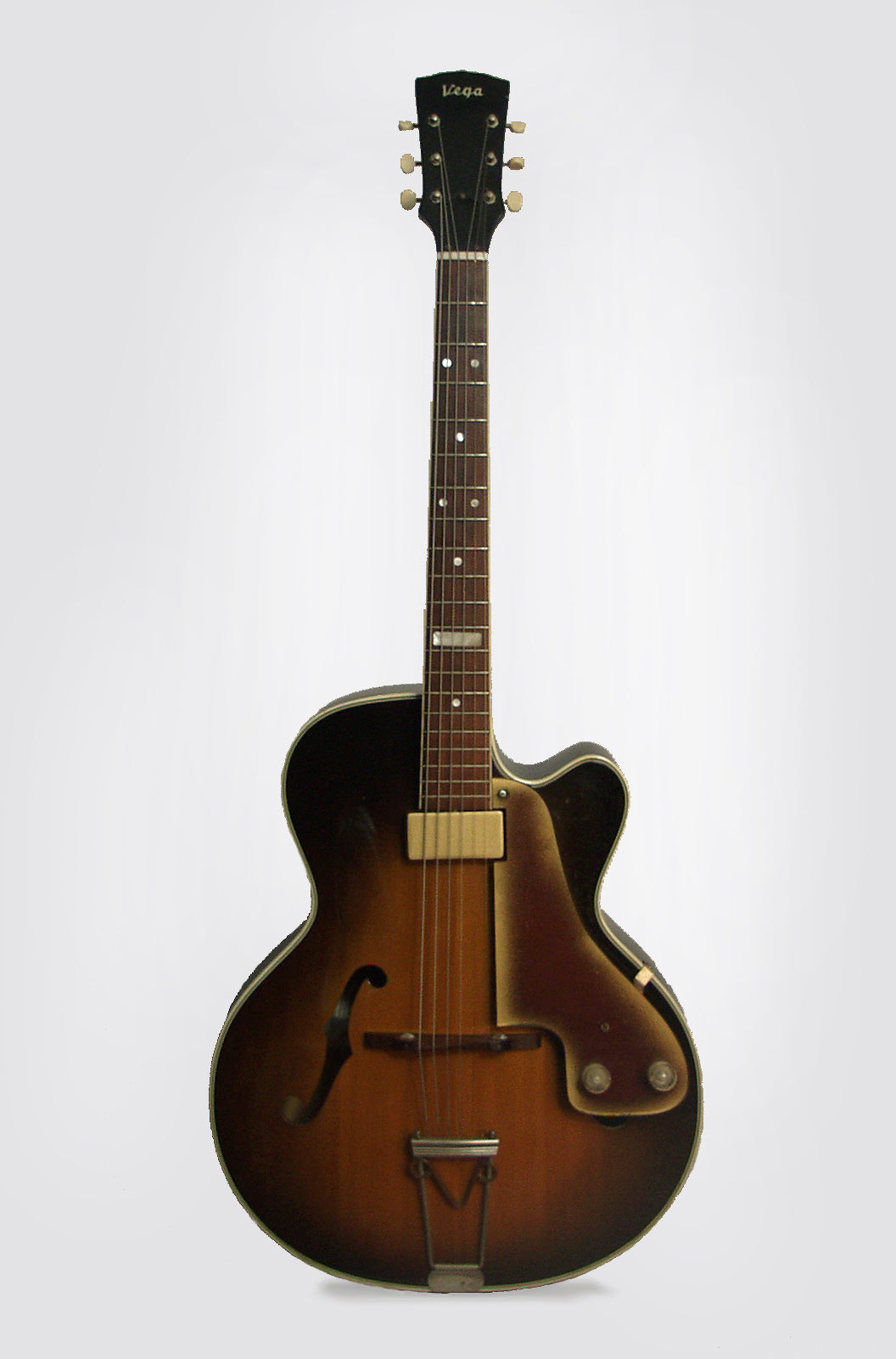 Vega E-201 Arch Top Hollow Body Electric Guitar (1959)