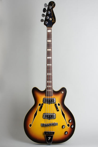 Fender Coronado Bass II Hollow Body Electric Bass Guitar (1967)