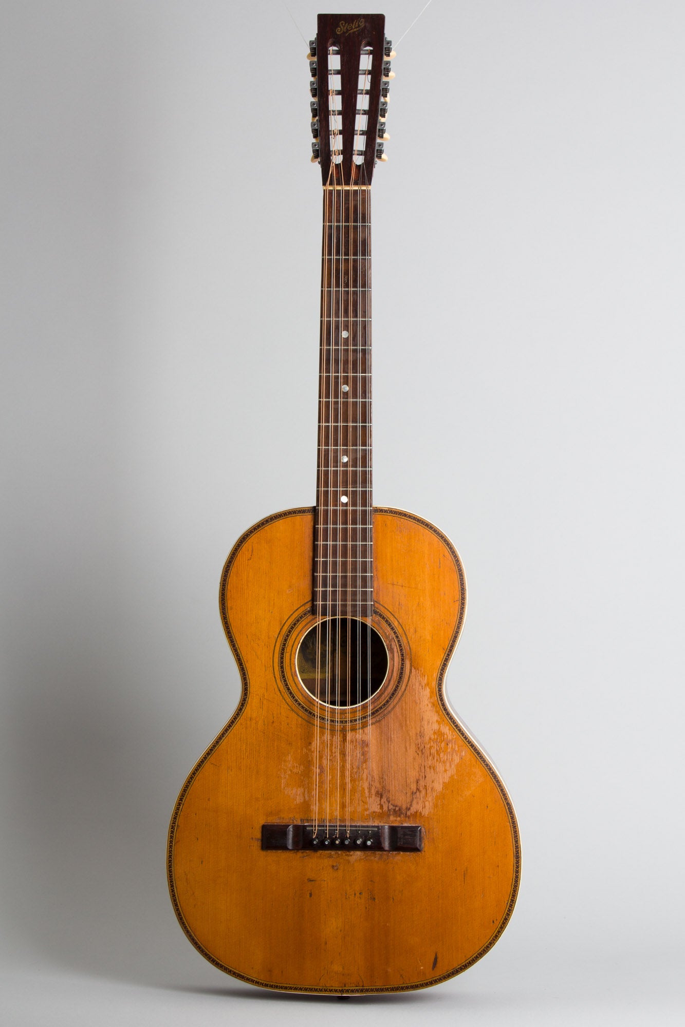 Oscar Schmidt Stella Grand Concert 12 String Flat Top Acoustic Guitar (1928)
