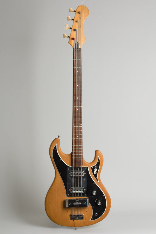 Watkins Electric Music (WEM) Rapier Bass Owned by Jeff Tweedy of Wilco Solid Body Electric Bass Guitar (1967)
