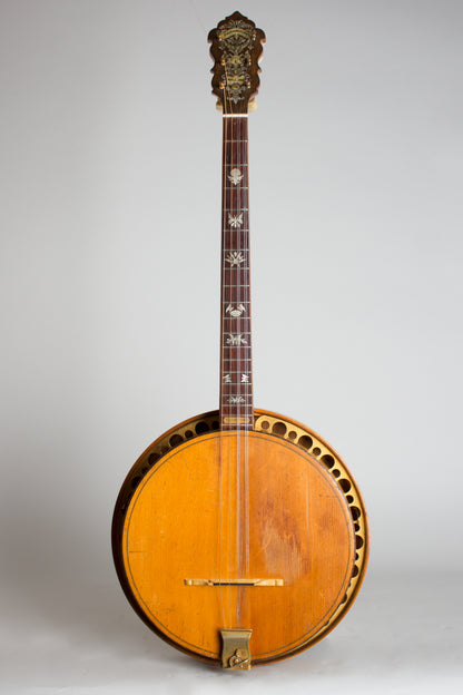 Paramount Tenor Harp Style E Wood Top Banjo (1924)