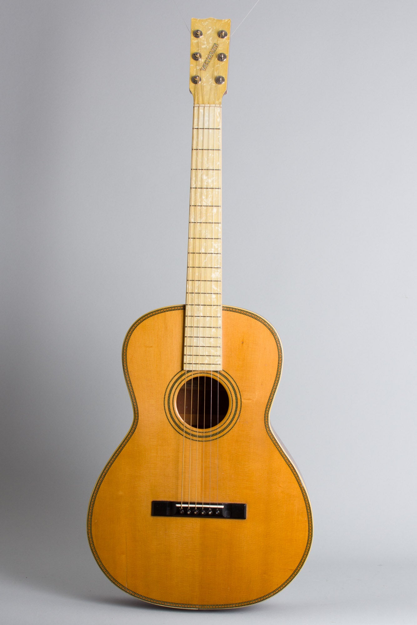 Weymann Jimmie Rodgers Model 890 Flat Top Acoustic Guitar (1931)