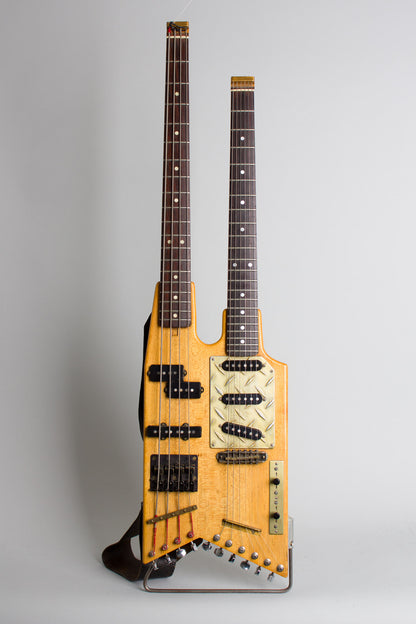 Doug Henderson Custom Double Neck built for and extensively used by Elliott Sharp Solid Body Electric Guitar (1991)