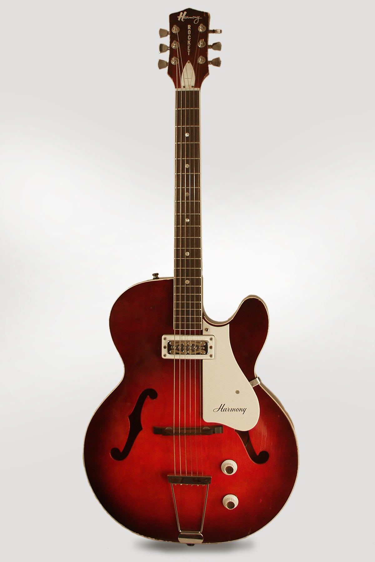 Harmony Rocket H-53 Thinline Hollow Body Electric Guitar (1967)