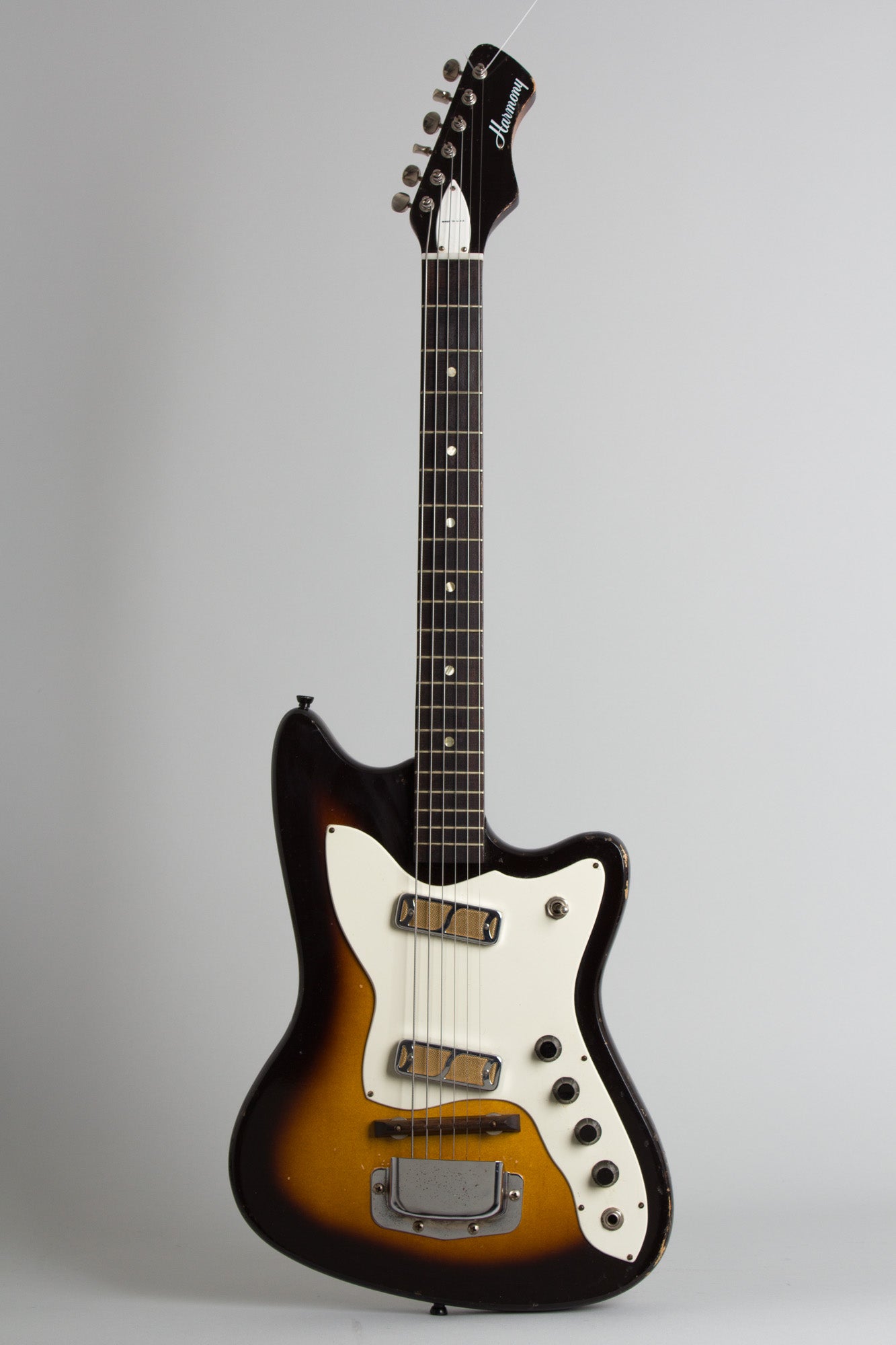 Harmony H-15 Silhouette Solid Body Electric Guitar (1965)