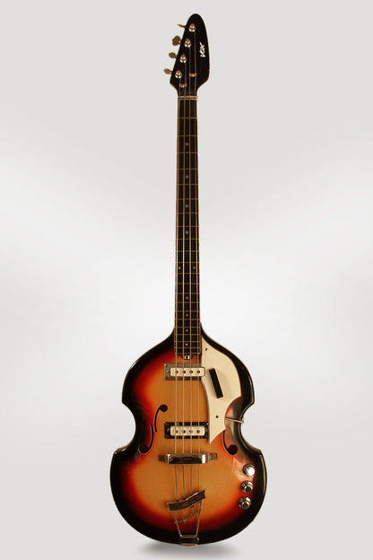 Vox V-250 Violin Bass Acoustic-Electric Bass Guitar (1966)