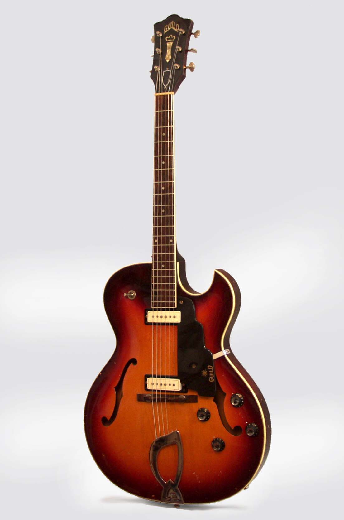 Guild T-100D Thinline Hollow Body Electric Guitar (1965)