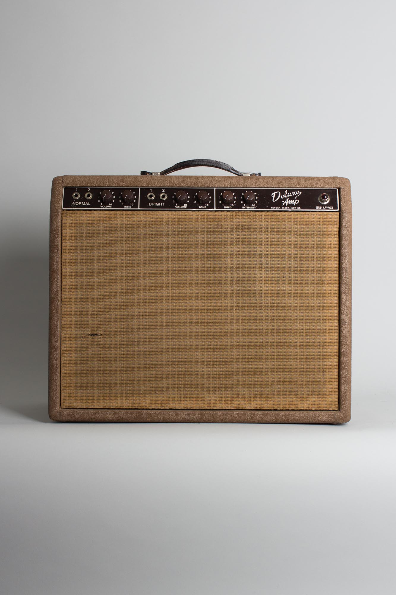 Fender Deluxe 6G3 w/Road Case Tube Amplifier (1961)