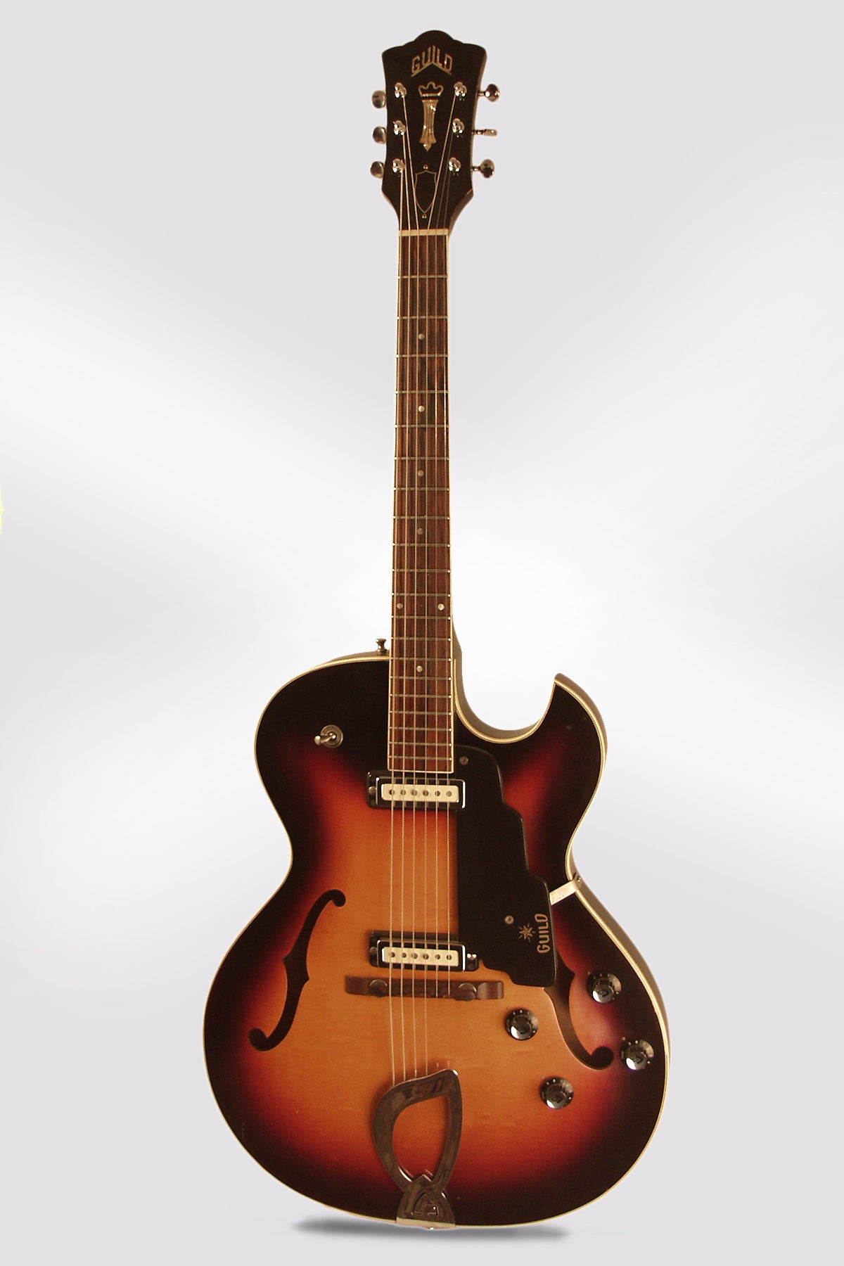 Guild T-100D Thinline Hollow Body Electric Guitar (1966)