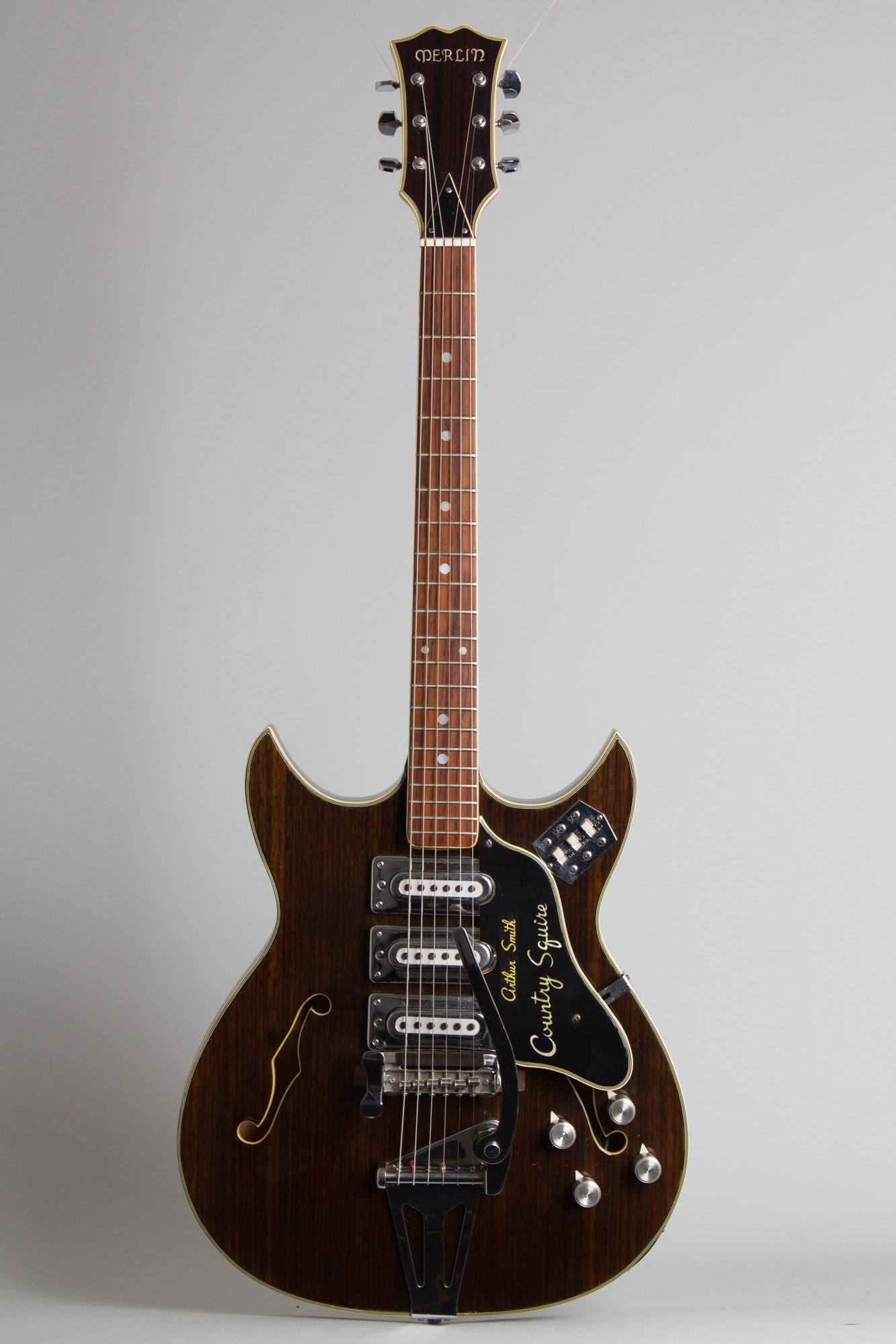 Merlin Arthur Smith Country Squire Thinline Hollow Body Electric Guitar (1967)