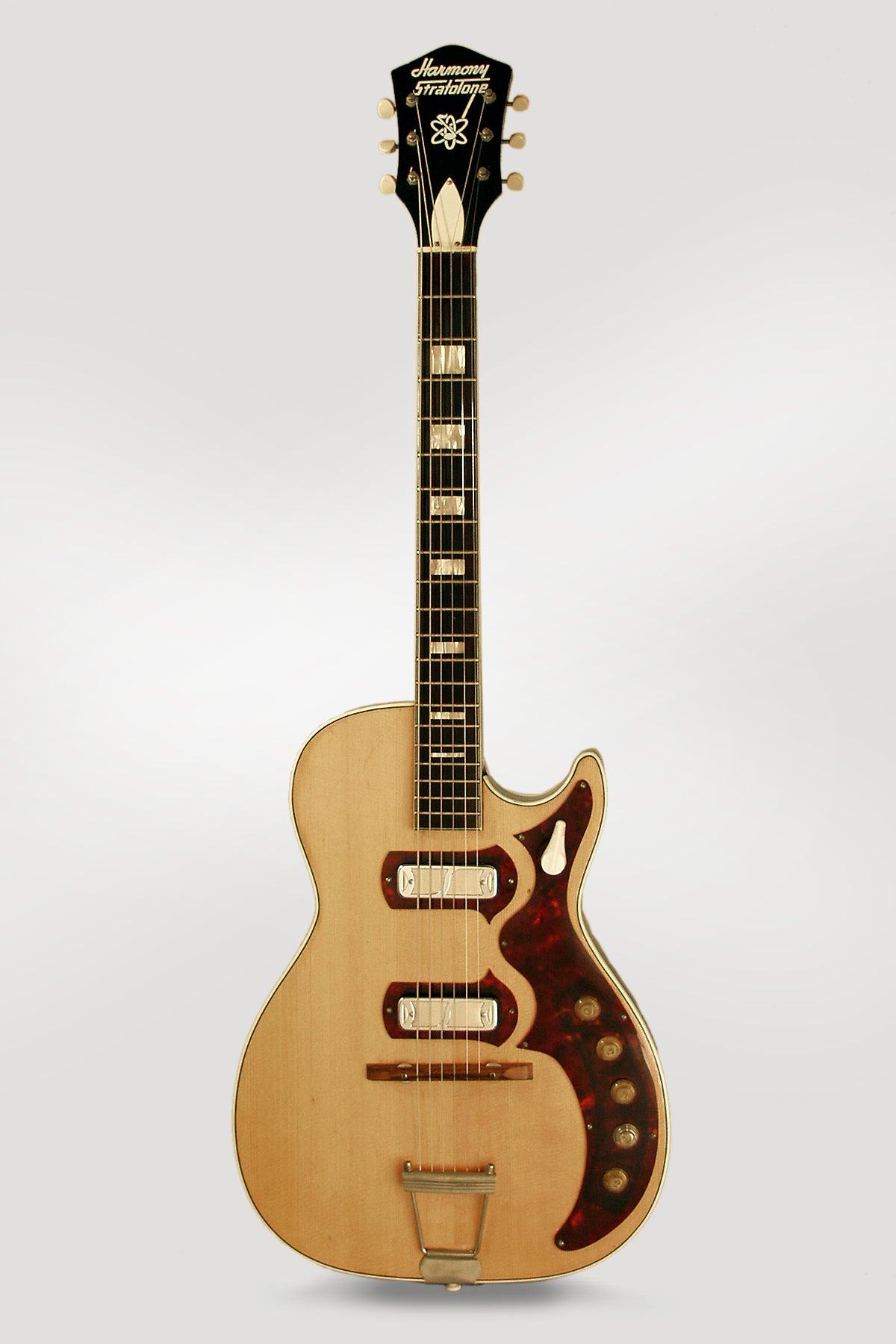 Harmony Stratotone Jupiter Semi-Hollow Body Electric Guitar (1961)