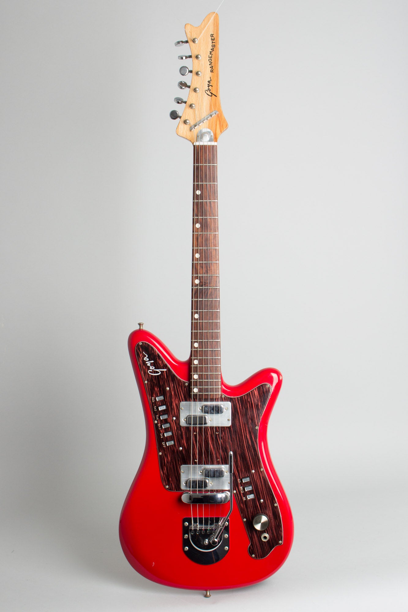 Goya Rangemaster Model 116R Solid Body Electric Guitar (1966)