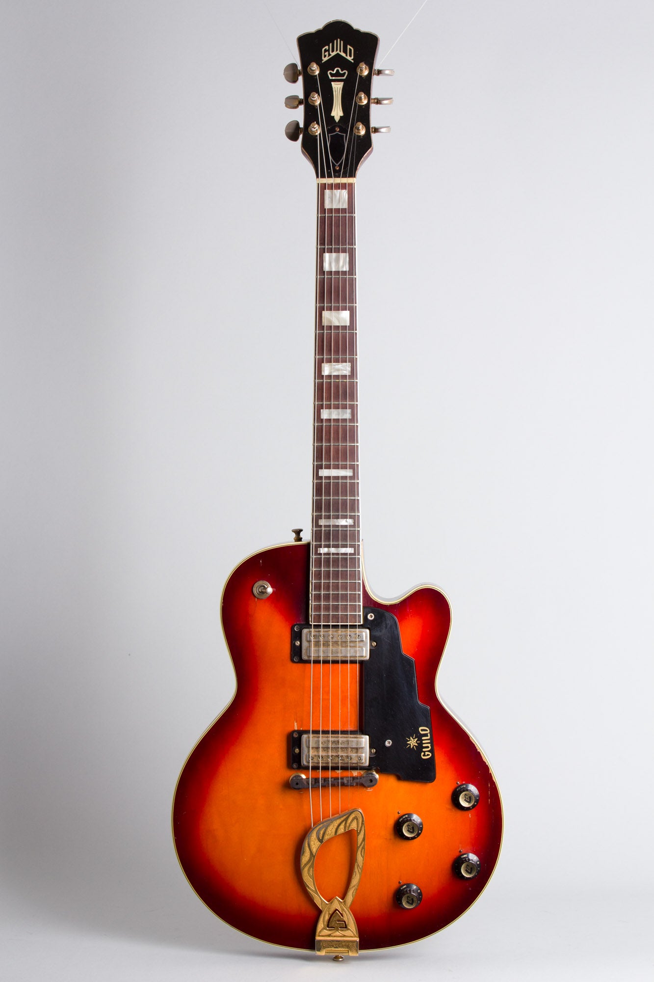 Guild M-75 BluesBird Thinline Hollow Body Electric Guitar (1968)