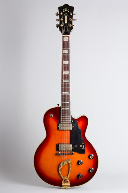 Guild M-75 BluesBird Thinline Hollow Body Electric Guitar (1968)