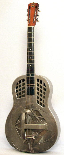 National Style 1 Tricone Roundneck Resophonic Guitar (1932)