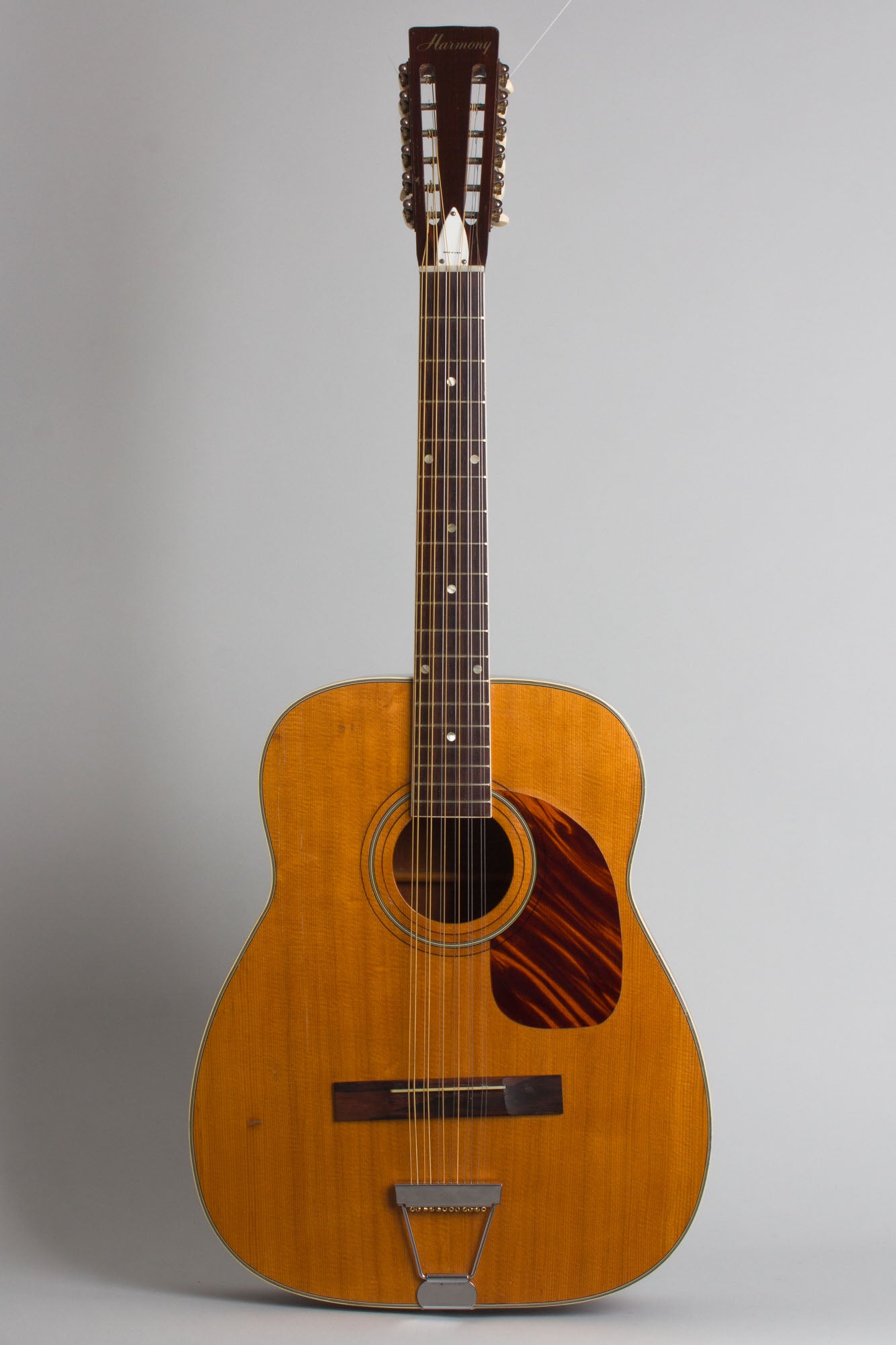 Harmony H-1270 12 String Flat Top Acoustic Guitar (1967)