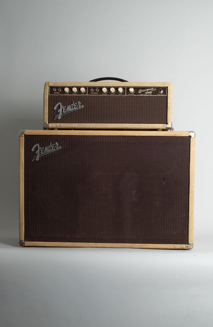 Fender Bassman 6G6-A Piggyback Tube Amplifier (1962)