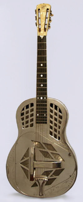 National Style 3 Roundneck Resophonic Guitar (1929)