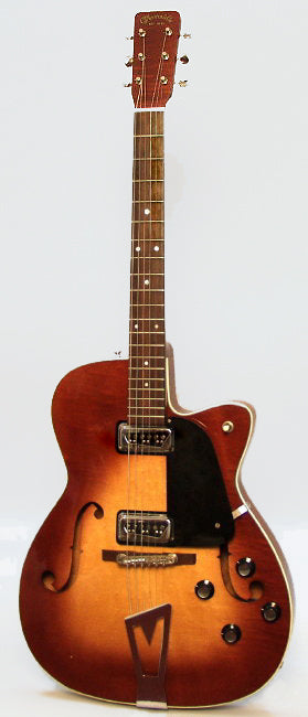 C. F. Martin F-55 Thinline Hollow Body Electric Guitar (1961)