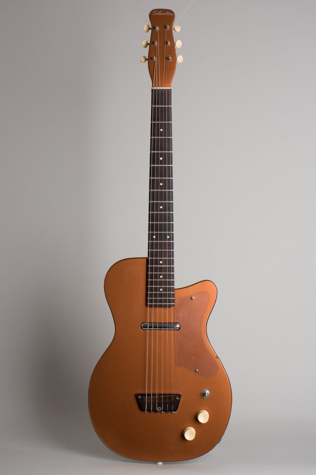 Danelectro Silvertone Model 1300 Semi-Hollow Body Electric Guitar (1958)