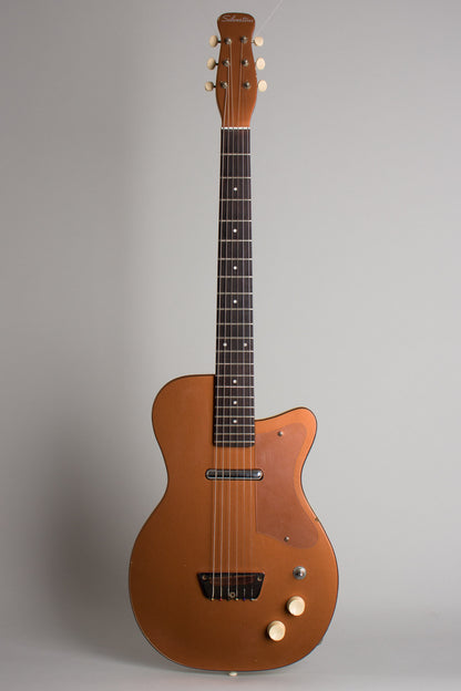 Danelectro Silvertone Model 1300 Semi-Hollow Body Electric Guitar (1958)