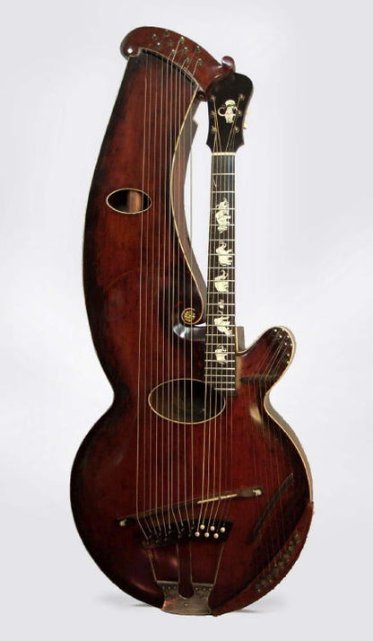 Gibson Style U (modified) Harp Guitar